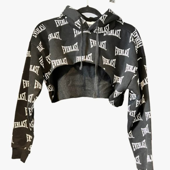 EVERLAST Crop Hoodie - NWT - Picture 1 of 2
